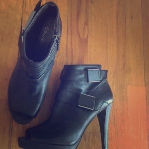 Calvin Klein Sandal Booties